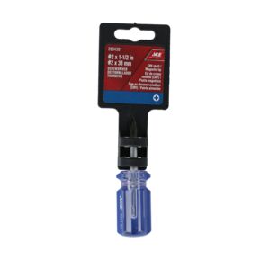 SCREWDRIVER PH. #2 X 38MM PVC HANDLE SCREWDRIVER PH. #2 X 38MM PVC HANDLE
